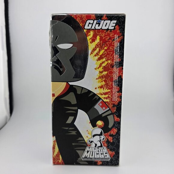 2008 Hasbro Mighty Muggs G.I.‎ Joe Destro w/Pistol Collectible Vinyl Figure NEW - Picture 3 of 9